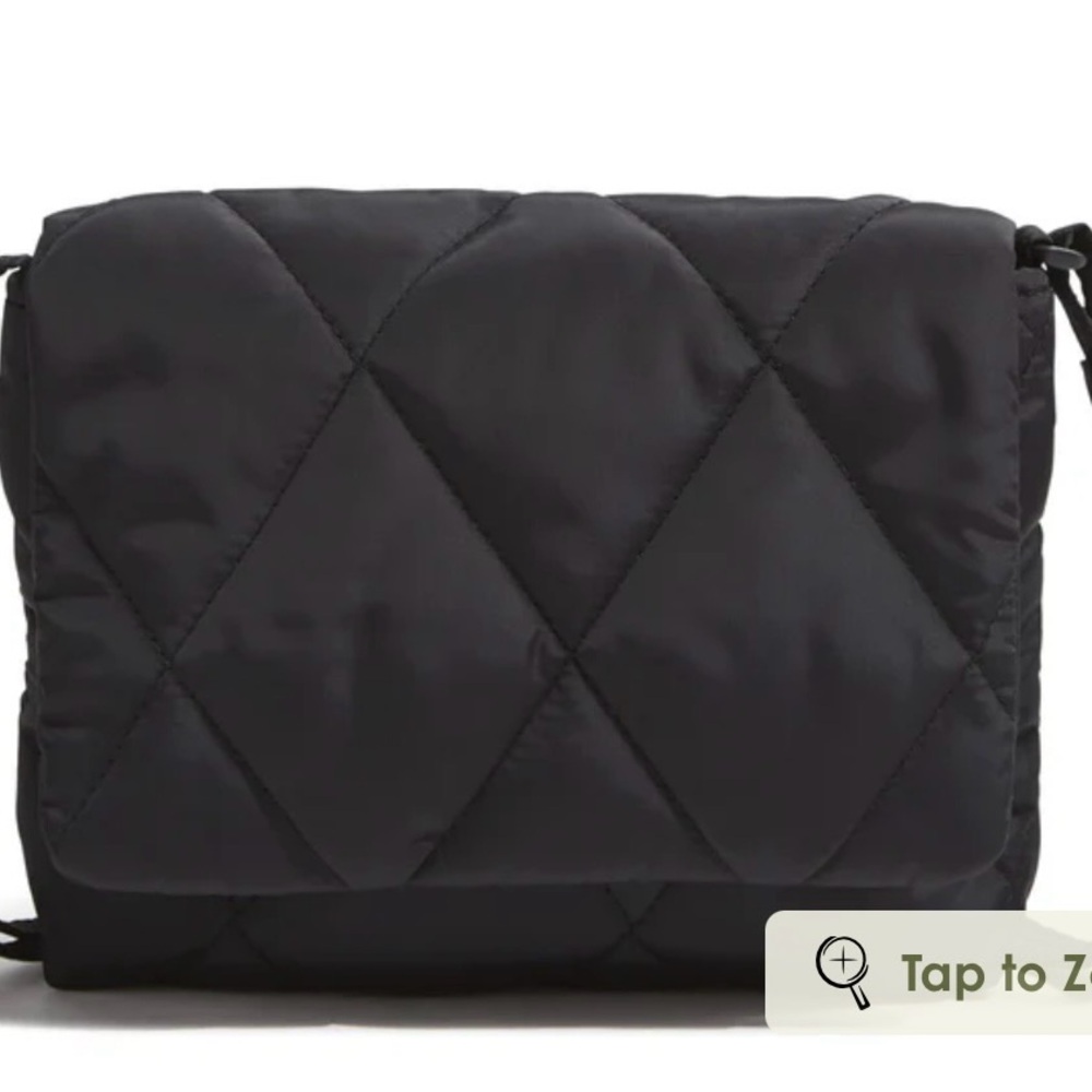 Vera Bradley Ultralight Hipster Bag Black NWT